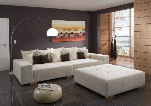 Big Sofa - beige - verschiedene Farben