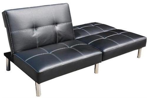 Schlafsofa in schwarz