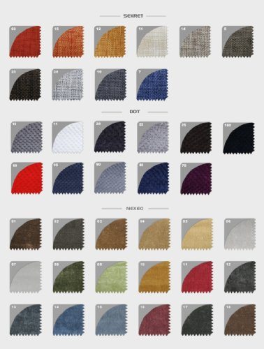 Eckcouch ORLANDO BIS, Wohnlandschaft Big Sofa in diversen Stoffen und Farben