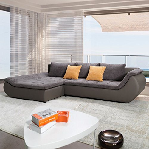 Polsterecke Sofa mit Schlaffunktion PRATO