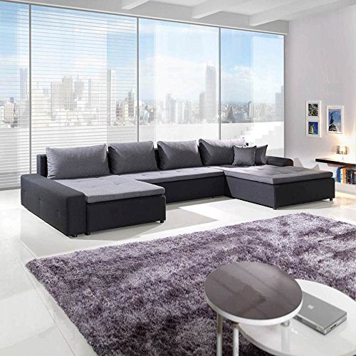 Polsterecke Wohnlandschaft Sofa LONDON XXL