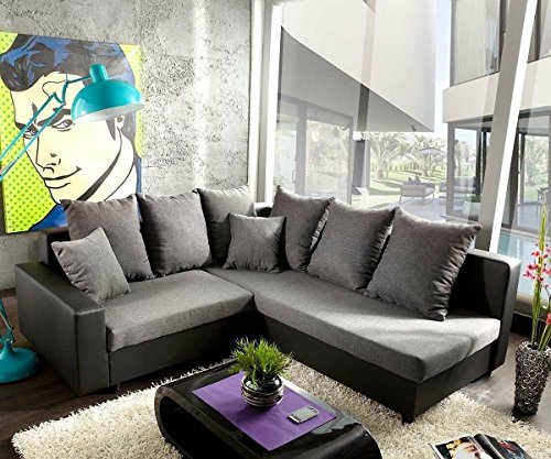 Couch mit Sitzhocker