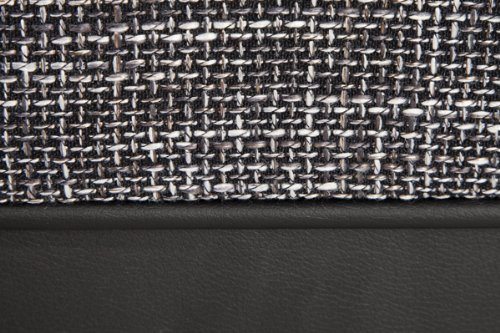 Ecksofa SULTAN Strukturstoff schwarz