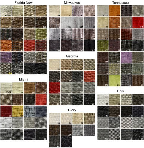 Big Sofa Webstoff - beige - verschiedene Farben