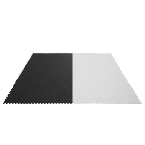 Wohnlandschaft Tissera-U3 schwarz/weiß