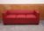 3er Sofa Loungesofa Lille ~ Kunstleder, rot