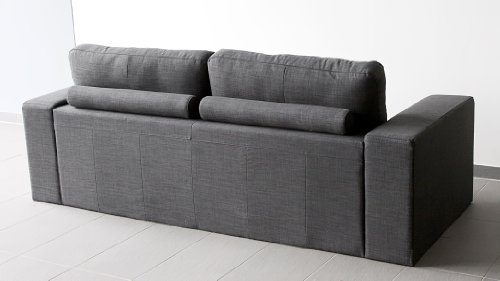 2er Sofa in Anthrazit