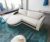 Couch Paige Weiss variabel Ecksofa
