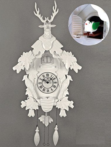 Kuckucksuhr Holz mit Zeitschaltautomatik