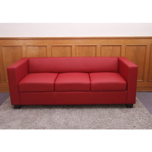 Mendler 3er Sofa Leder