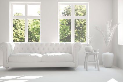 Sofa in weiß